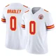 Youth Shaun Bradley Kansas City Chiefs ＃0 Limited White Vapor F.U.S.E. Jersey