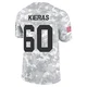 Youth Tautvydas Kieras Kansas City Chiefs ＃60 Limited Arctic Camo 2024 Salute to Service Jersey