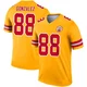 Youth Tony Gonzalez Kansas City Chiefs ＃88 Legend Gold Inverted Jersey