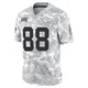 Youth Tony Gonzalez Kansas City Chiefs ＃88 Limited Arctic Camo 2024 Salute to Service Jersey