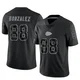 Youth Tony Gonzalez Kansas City Chiefs ＃88 Limited Black Reflective Jersey
