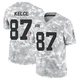 Youth Travis Kelce Kansas City Chiefs ＃87 Limited Arctic Camo 2024 Salute to Service Jersey
