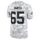 Youth Trey Smith Kansas City Chiefs ＃65 Limited Arctic Camo 2024 Salute to Service Jersey