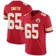 Youth Trey Smith Kansas City Chiefs ＃65 Limited Red Team Color Vapor Untouchable Jersey