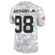 Youth Vincent Anthony Jr. Kansas City Chiefs ＃98 Limited Arctic Camo 2024 Salute to Service Jersey