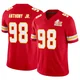 Youth Vincent Anthony Jr. Kansas City Chiefs ＃98 Limited Red Vapor F.U.S.E. Super Bowl LIX Jersey