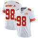 Youth Vincent Anthony Jr. Kansas City Chiefs ＃98 Limited White Vapor Untouchable Super Bowl LIX Jersey